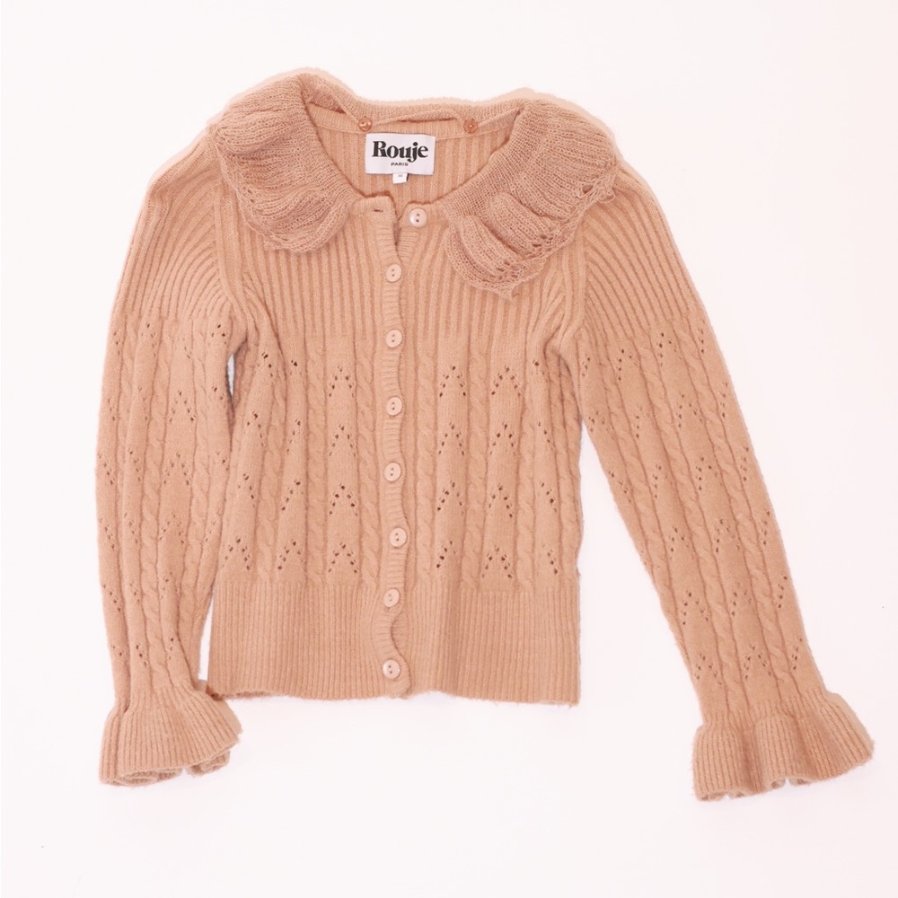 Rouje 🌹 Billy mohair wool blend cardigan 
Size 36